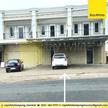 Disewakan Ruko di Jagabaya Way Halim Bandar Lampung (Kode Yz963)