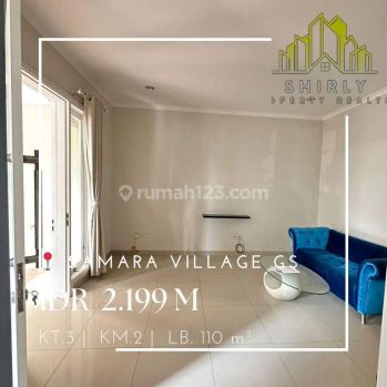 Disewa Rumah Samara Village Lokasi Hoek Semi Furnish
