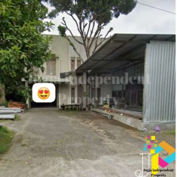 Disewakan gudang siap pakai lokasi pinggir jalan raya