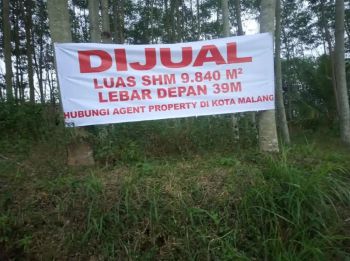 DIJUAL TANAH DI JEDONG WAGIR MALANG