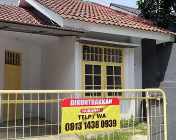 Disewakan rumah sekitar Grand Galaxy