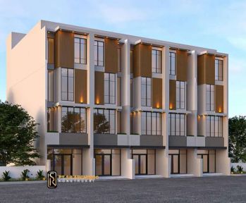 Ruko BARU 4 lantai + rooftop strategis di rawamangun jakarta timur