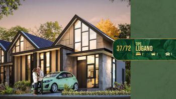 Rumah Dijual di Legok Golden Vista Tipe Lugano