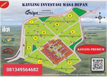 TANAH KAVLING INVESTASI IKN PENAJAM