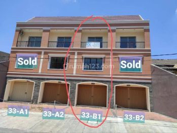 Dijual Ruko New Gress 3 Lantai di Raya Kendangsari