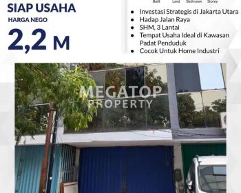 Ruko Dijual di Vikamas Timur, Investasi Strategis di Jakarta Utara