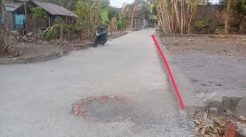 TANAH PEKARANGAN BARAT PASAR GAMPING