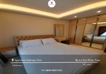 Disewakan Apartement Sudirman Park 2BR Full Furnished Lantai Tinggi