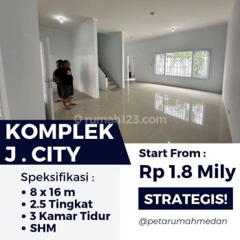 Jual cepat komplek j city medan johor jalan karya wisata