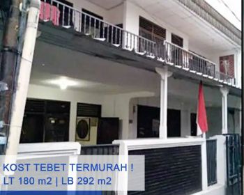 Rumah Kost 13 Kamar Tidur MURAH Di Tebet Barat Jakarta Selatan