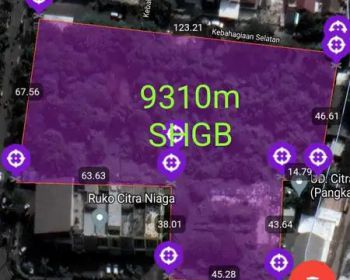 Tanah Strategis Komersil Area di Citra 2 Kalideres