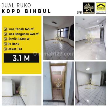 Jual Cepat Ruko Kopo Bihbul Ex Bank Dekat Kompleks Tki