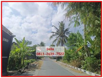 Dijual Tanah di Jl Kaliurang Km 10 Dekat Ke Kampus Uii