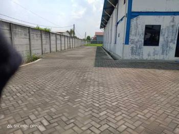 Gudang SHM Pinggir jalan di Sepatan Tangerang