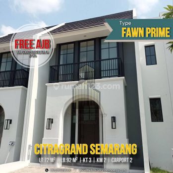 Rumah READY type FAWN PRIME di Cluster Citra Grand Tembalang