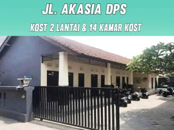 KOST 14 KAMAR LANTAI 2 DI AKASIA DEKAT KAMPUS WARMADEWA