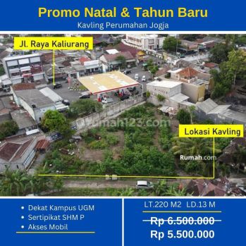 Dekat Kampus Ugm Dan Uii Pusat, Kavling Cocok Kost Dan Paviliun