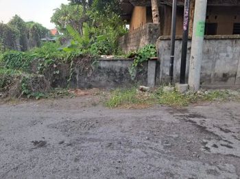 Tanah kecil Panjer cocok utk kost²an, gudang/garasi disewakan