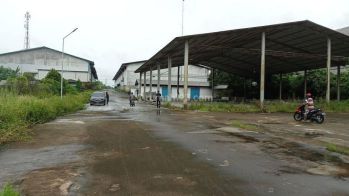 Murah Gudang pabrik di Rangkasbitung Jln Raya Cikande