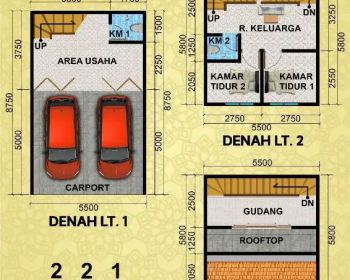 DIJUAL RUKO GANGGENG AVENUE TANJUNG PRIOK JAKARTA UTARA