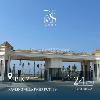 Harga Promo - Kavling Villa Pasir Putih 6 (200-500m2)