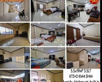 RUMAH DI SEWAKAN UK 5.5 X 19M² DI JELAMBAR