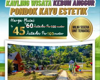 TANAH KAVLING KEBUN ANGGUR DI BOGOR TIMUR