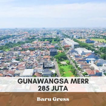 285 Juta - 2 BR Baru Gress Apartemen Gunawangsa Merr