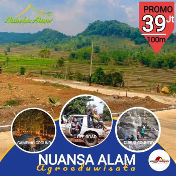 JUAL TANAH KAVLING MURAH DIBOGOR - DEKAT WISATA ALAM