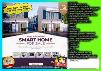 Di jual rumah baru murah minimalis dan strtegis