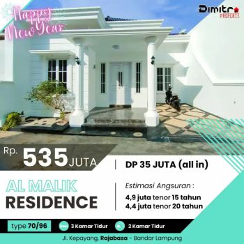 Rumah Strategis di Bandar Lampung, 535 Juta (Bisa NEGO)