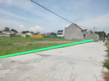 Tanah Murah Strategis Pinggir Jalan Aspal Di Purwomartani Sleman