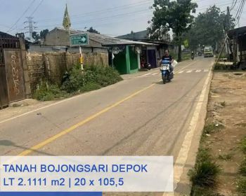 Tanah Dijual Cepat Di Jl Pondok Petir Bojongsari Depok Jawa Barat