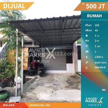 Rumah Dijual Di Area Sengkaling, Dau, Malang