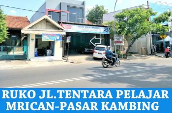 Rumah Toko Raya Tentara Pelajar Mrican dekat Java Mall Strategis