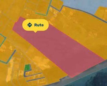 Dijual tanah los tebing landai di kawasan hotel bintang 5 di nusa dua