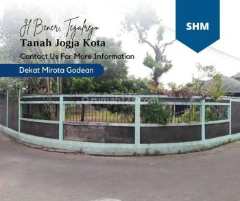 Dekat Superindo Hos Cokroaminoto, Tanah Pekarangan Jogja Kota,