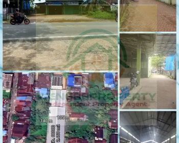 Ruko dan Gudang Tepi Jalan Siantan