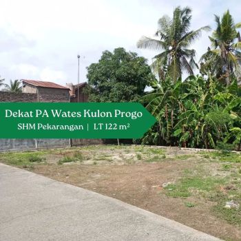 Kawasan YIA Jogja, Tanah Cocok Hunian Pribadi Pun Investasi