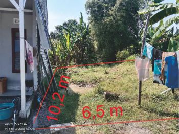 JUAL TANAH SIAP BANGUN PADAT PENDUDUK MENGANTI