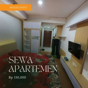 Sewa apartment treepark bsd harian