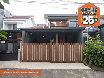 Dijual Rumah 2 Lantai di Permata Cimanggis Depok Dekat Tol Cimanggis