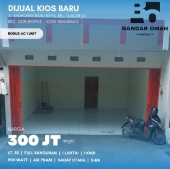 Kios baru jl kalialang baru dekat sampangan
