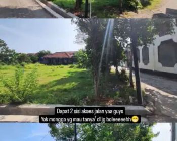 Tanah di jual di Tengah Kota Sangat Strategis