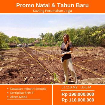 9 Menit Exit Tol Sentolo, Kavling Hunian Jogja