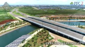 Kavling Komersil Luas 2 Ha Hadap Boulevard Jalan Raya