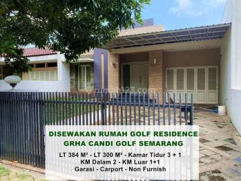 Rumah di Graha Candi Golf Cluster Golf Residence, Semarang
