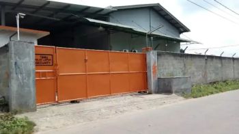 Gudang siap pakai di jual di Pasar Kemis Tangerang