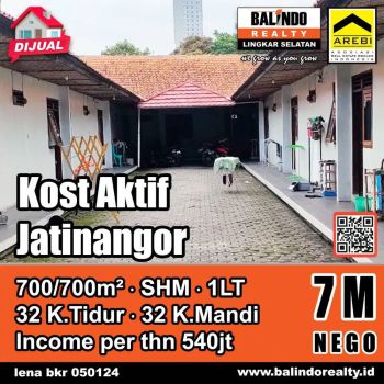 JUAL KOST AKTIF JATINANGOR