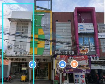 Dijual Ruko 3 lantai Raya Karang Menjangan surabaya timur. Nego sampe